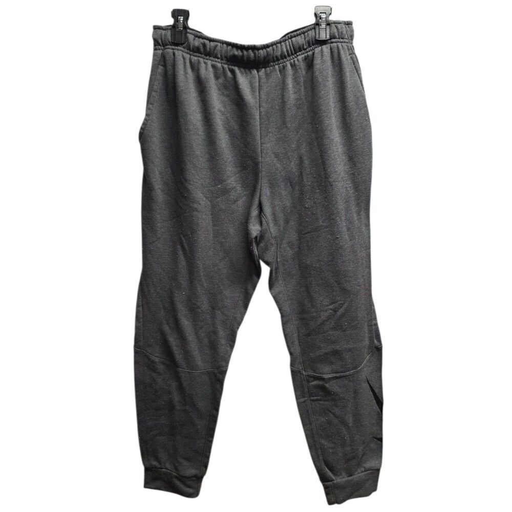 Nike Gray Men's Logo Running Sweatpants M